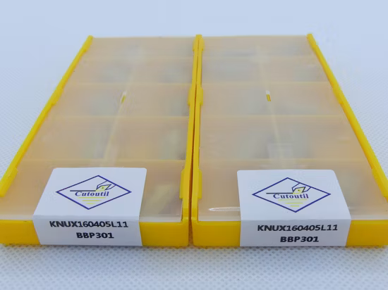 Cutoutil Knux160405L11 Bbp301 Plaquette de Tournage pour Outils de Tournage Sdjcr Plaquette Carbure