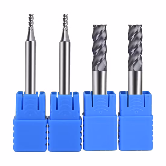 Chine Fabricant de fraises en bout en carbure Fraise en bout en carbure monobloc à 4 cannelures de 4 mm