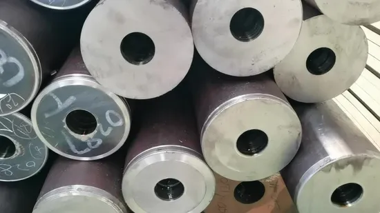 AISI 4145h Mod SAE 4330V Mod Forgeage Acier forgé Carbure de tungstène Rechargement Soudage Superposé Raise Aléseuse Perceuse Stabilisateur / Barre de tige